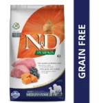 Farmina N&D Pumpkin Lamb & Blueberry Grain Free Adult Medium Maxi Dog Dry Food