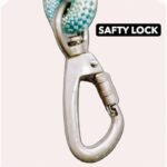 DIAMOND LUXE HARNESS & LEASH SET (GREEN DK-22) - Image 2