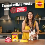 Pedigree Chicken and Liver Chunks in Gravy Adult Dog Wet Food 70g - Image 7