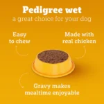Pedigree Chicken and Liver Chunks in Gravy Adult Dog Wet Food (130g) - Image 10