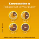 Pedigree Chicken and Liver Chunks in Gravy Pouch Puppy Dog Wet Food (130g) - Image 13