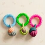 Spike Ring Cotton Ball Toy For Dogs - Image 3