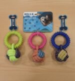 Spike Ring Cotton Ball Toy For Dogs - Image 4