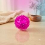 Premium Light-Up Squeaky Spike Dog Ball - Image 4