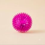 Premium Light-Up Squeaky Spike Dog Ball - Image 2