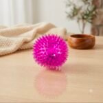 Premium Light-Up Squeaky Spike Dog Ball - Image 3