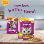Whiskas Adult Chicken In Gravy Wet Cat Food - 80g - Image 5