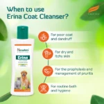 Himalaya Erina Coat Cleanser Shampoo for Dogs and Cats - Image 4