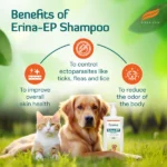 Himalaya Erina EP Tick and Flea Shampoo for Dogs and Cats - Image 7