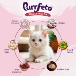 Purrfeto Chicken and Ocean Fish Kitten Cat Dry Food - Image 3