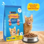 PURINA FRISKIES Seafood Sensations Tuna Salmon Whitefish Crab & Shrimp Flavours Dry Adult Cat Food - Image 2