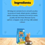 PURINA FRISKIES Seafood Sensations Tuna Salmon Whitefish Crab & Shrimp Flavours Dry Adult Cat Food - Image 3
